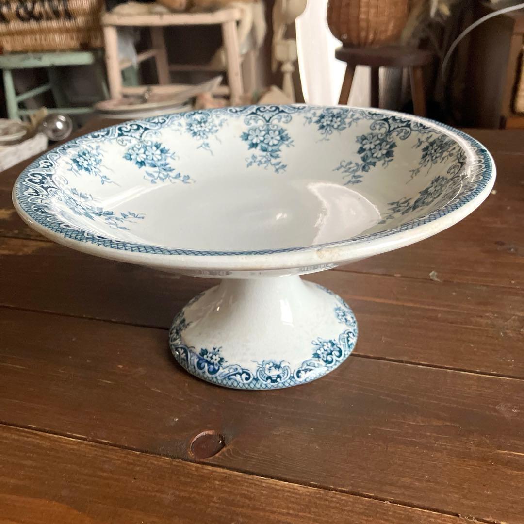 フランスアンティーク ムーランデルーサンタマン ブーケのガーランド コンポティエ