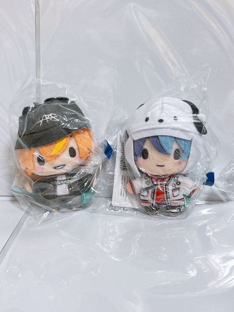 プロセカ　サンリオキャラクターズ ふわぷち マスコット 青柳冬弥 東雲彰人