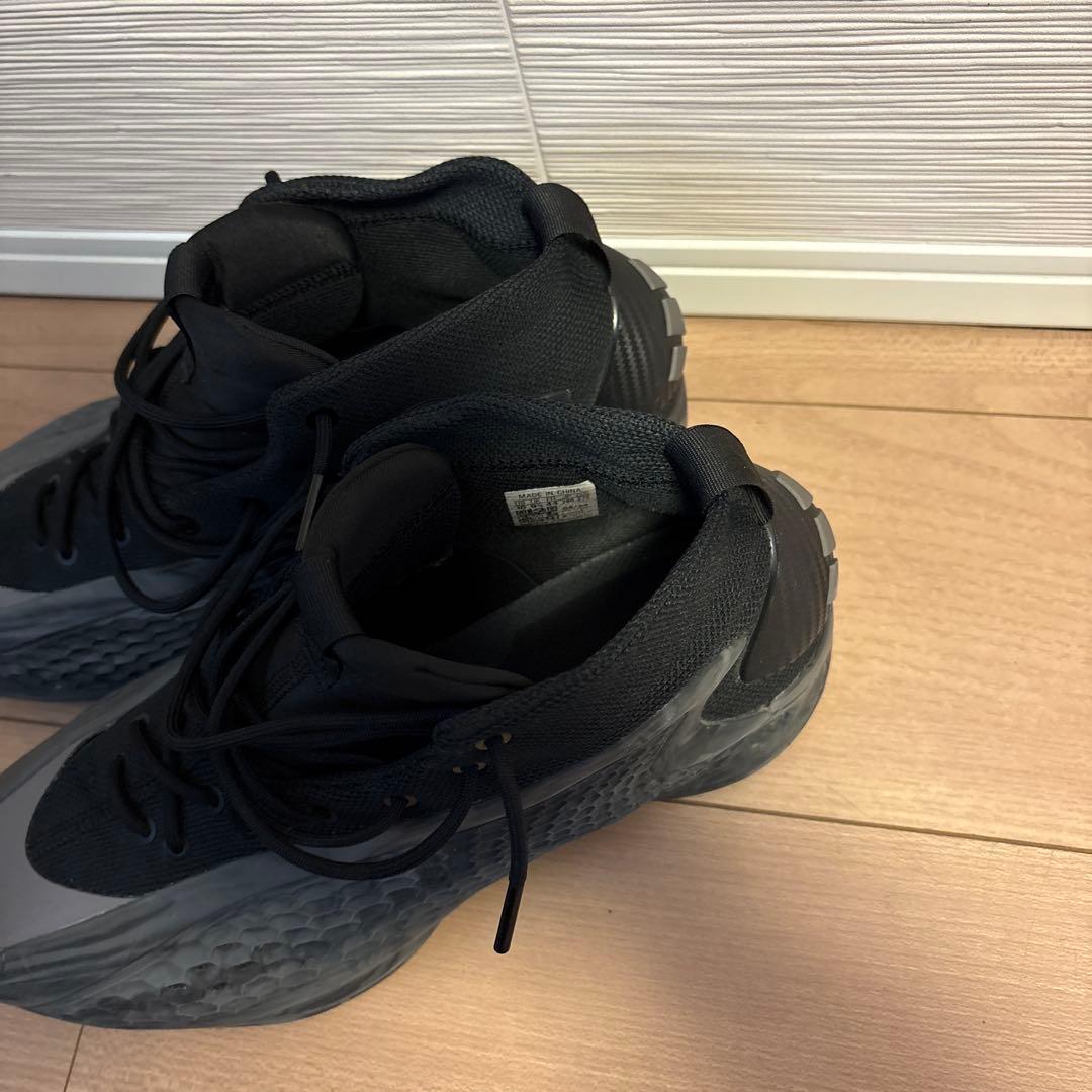 バスケットボールシューズ ブラック/グレー ハイカット