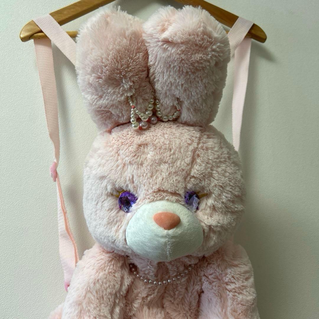 新品　SWIMMER スイマー　うさぎぬいぐるみリュック　ピンク