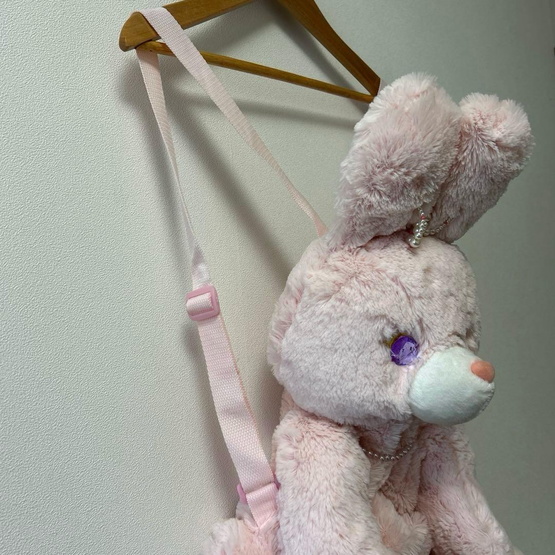 新品　SWIMMER スイマー　うさぎぬいぐるみリュック　ピンク