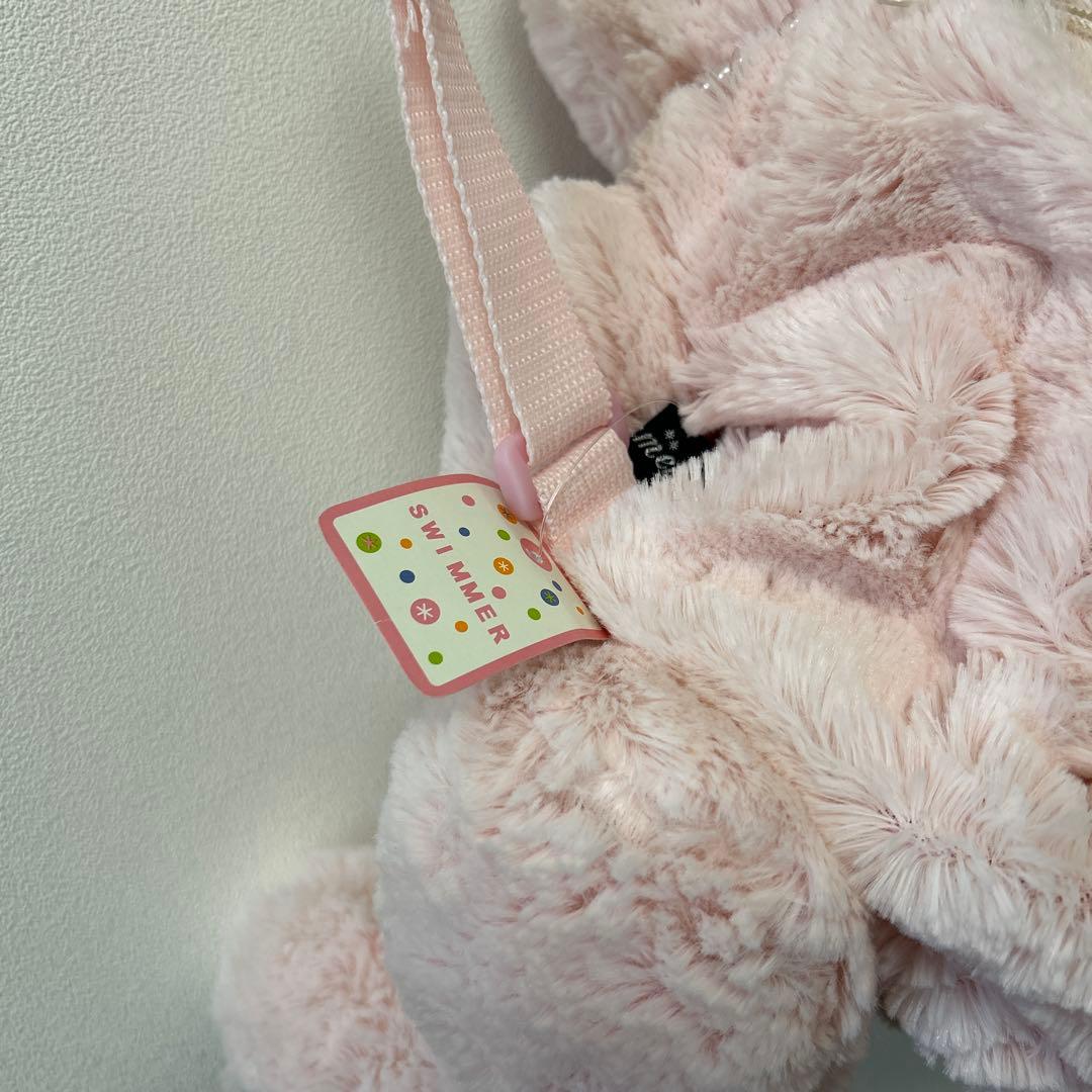 新品　SWIMMER スイマー　うさぎぬいぐるみリュック　ピンク