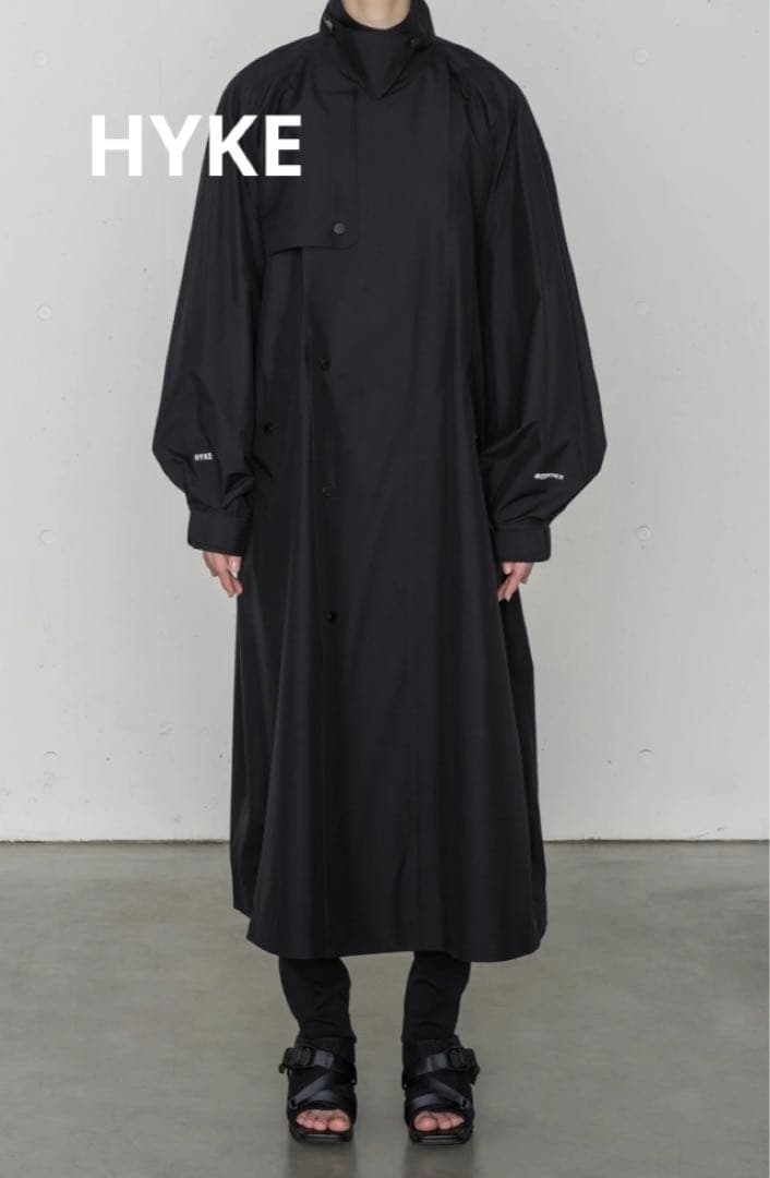HYKE ハイク 22SS PERTEX TRENCH COAT コート