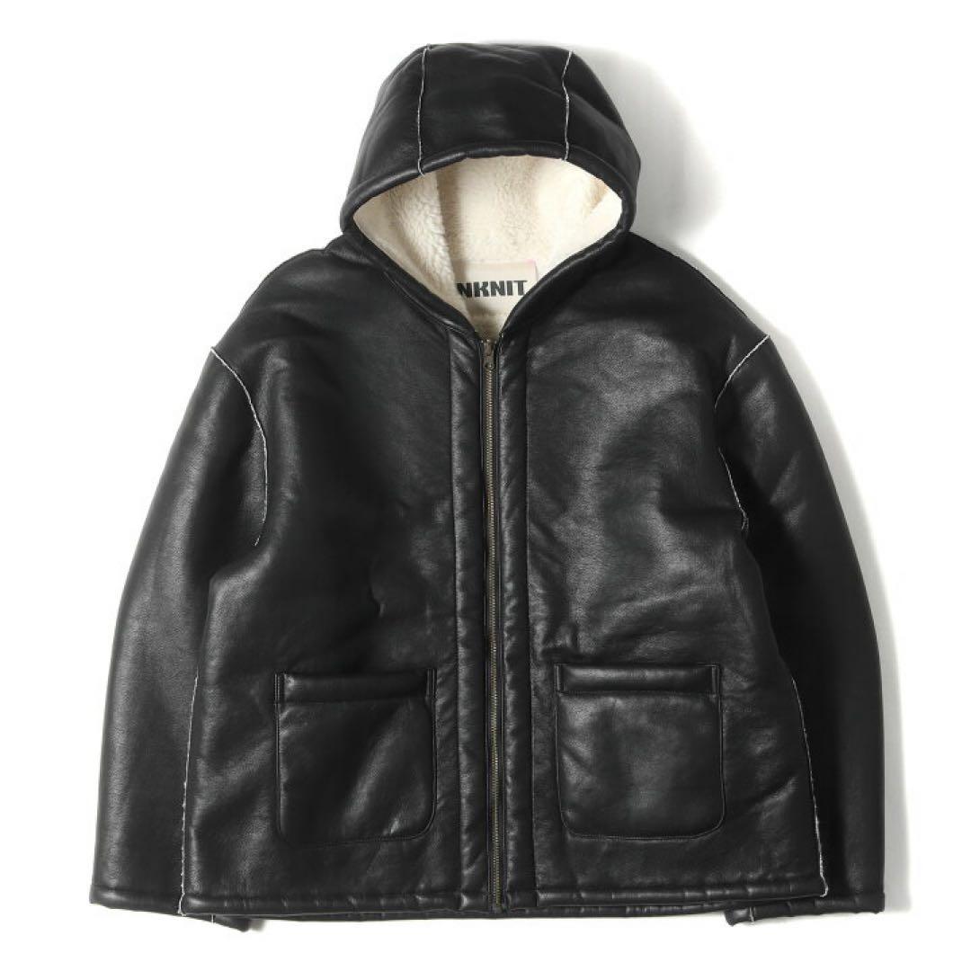 NKNIT ★ Vegan Mouton Hooded Zip Jacket