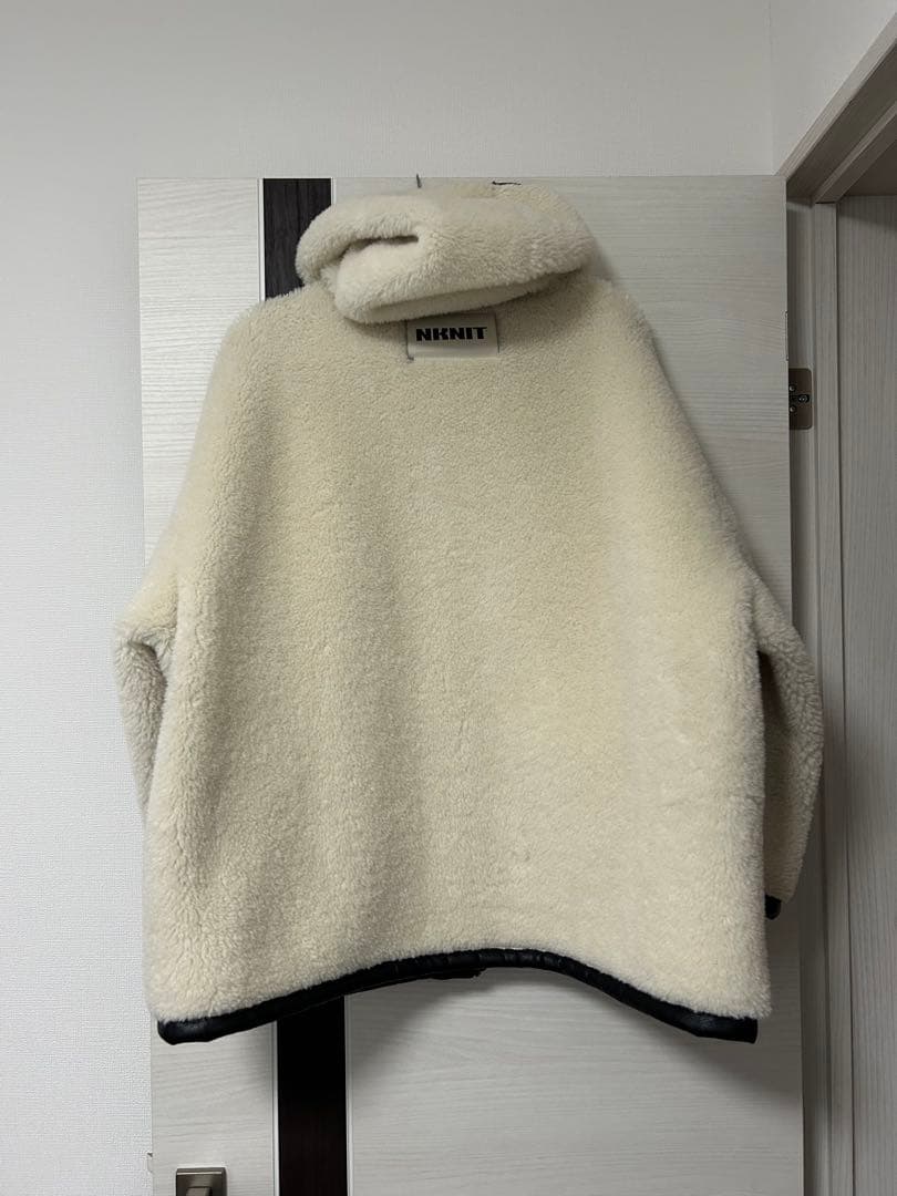 NKNIT ★ Vegan Mouton Hooded Zip Jacket