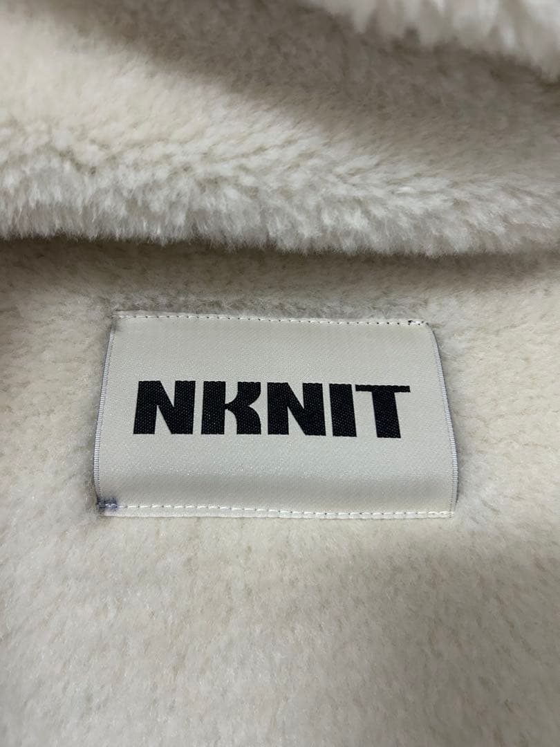 NKNIT ★ Vegan Mouton Hooded Zip Jacket