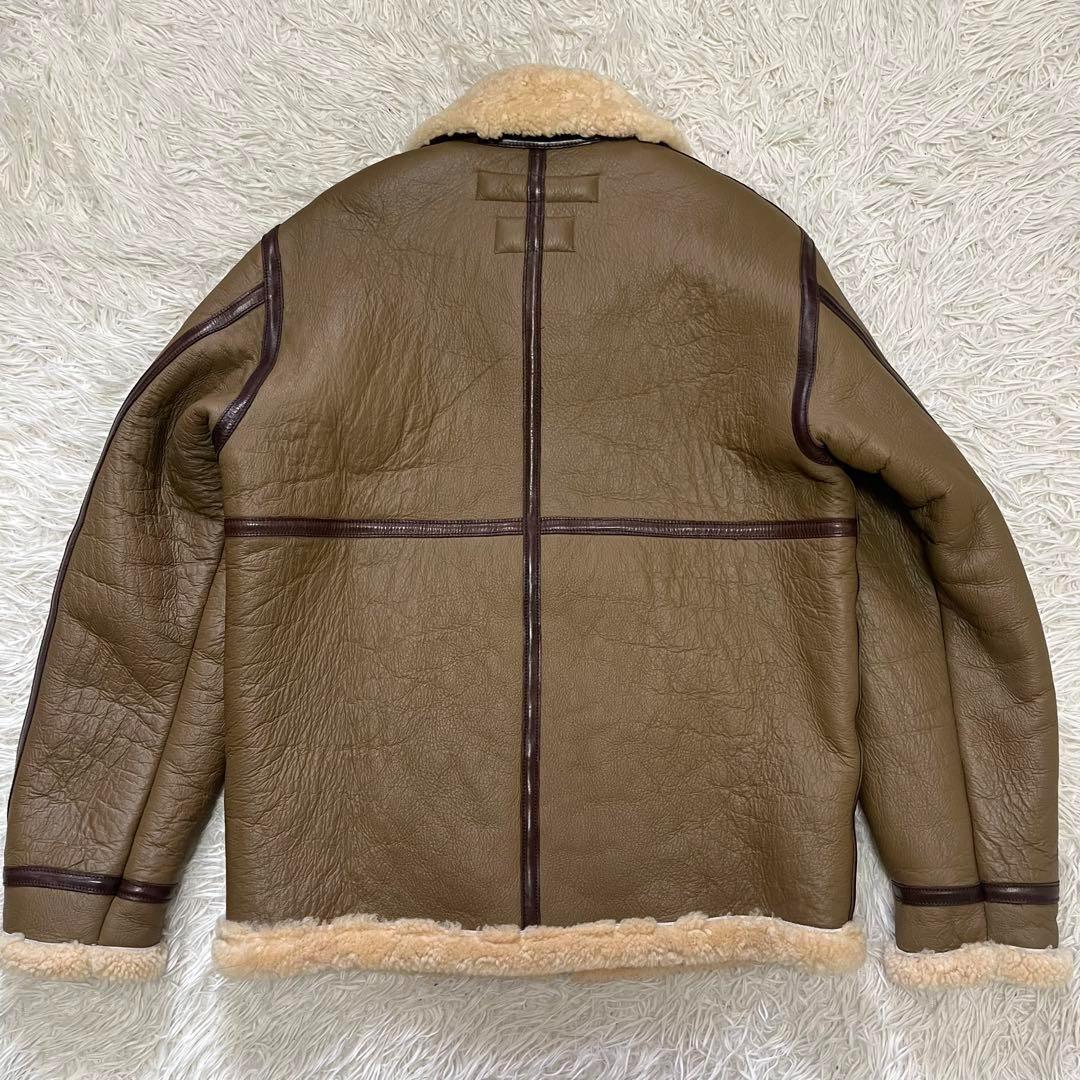 極美品　ネイバーフッド　N-1D ムートン　ディアスキン　M ホース