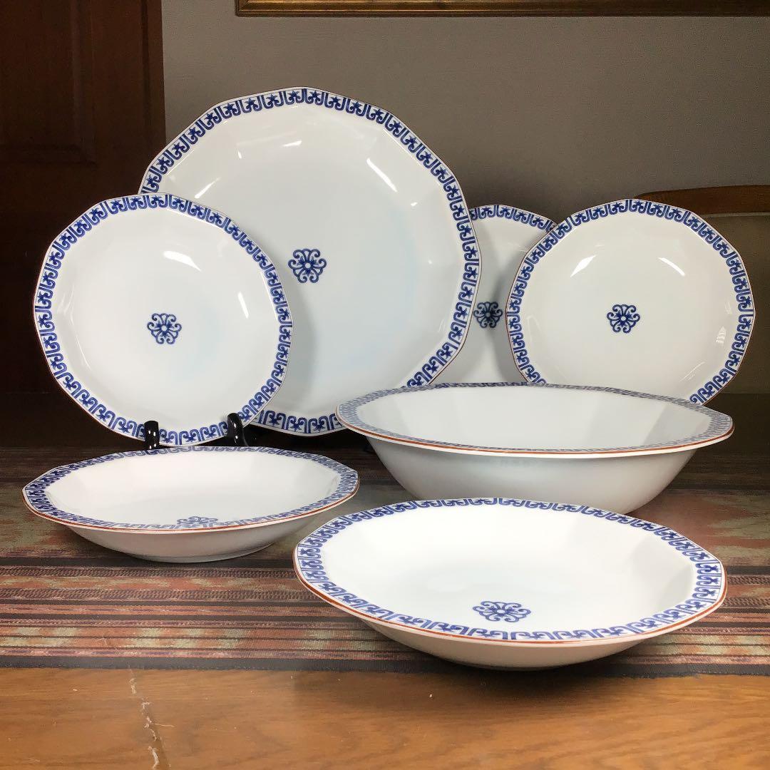 たち吉　中華皿セット　中皿　5枚　大皿　大鉢