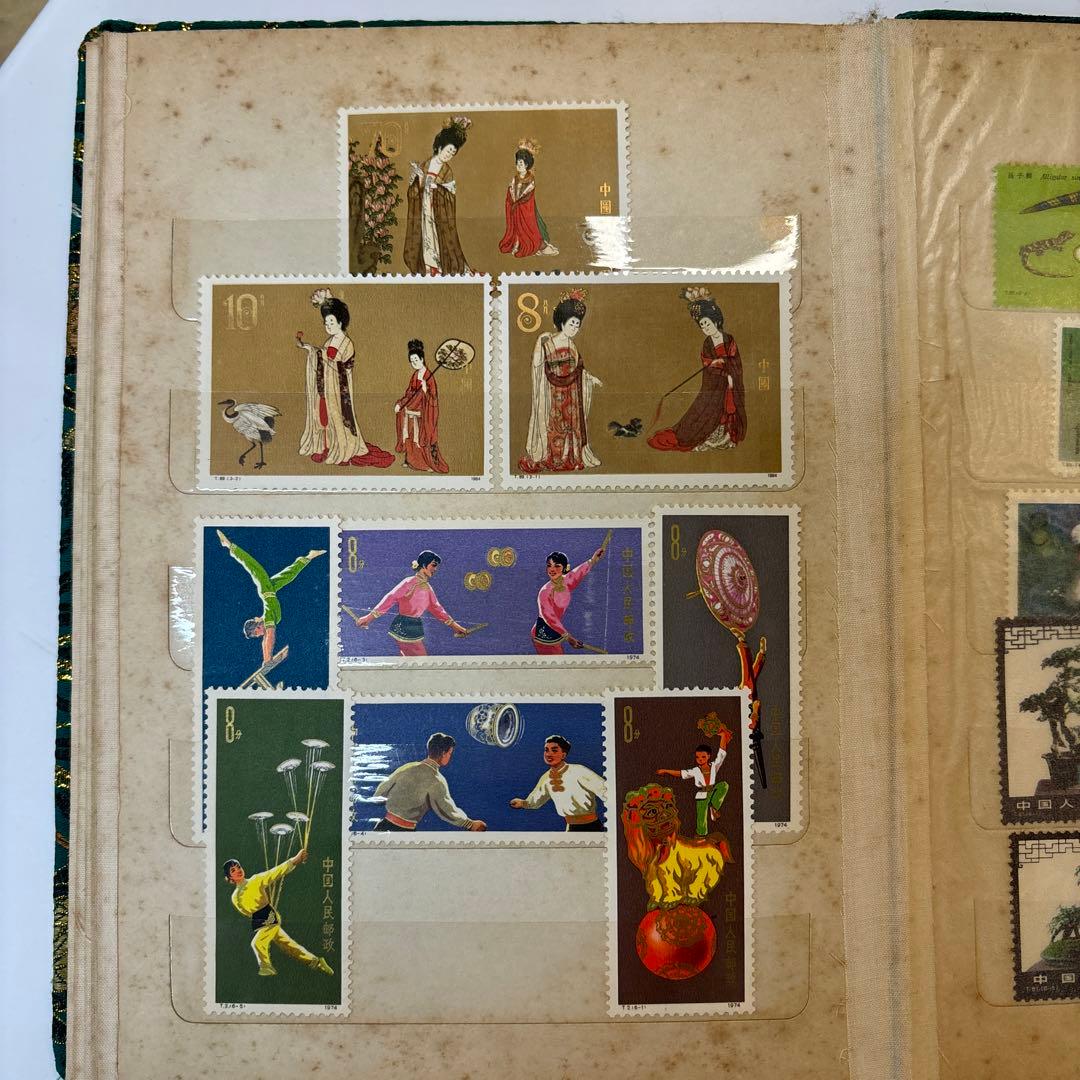 未使用中国切手 コレクション 1974〜1983
