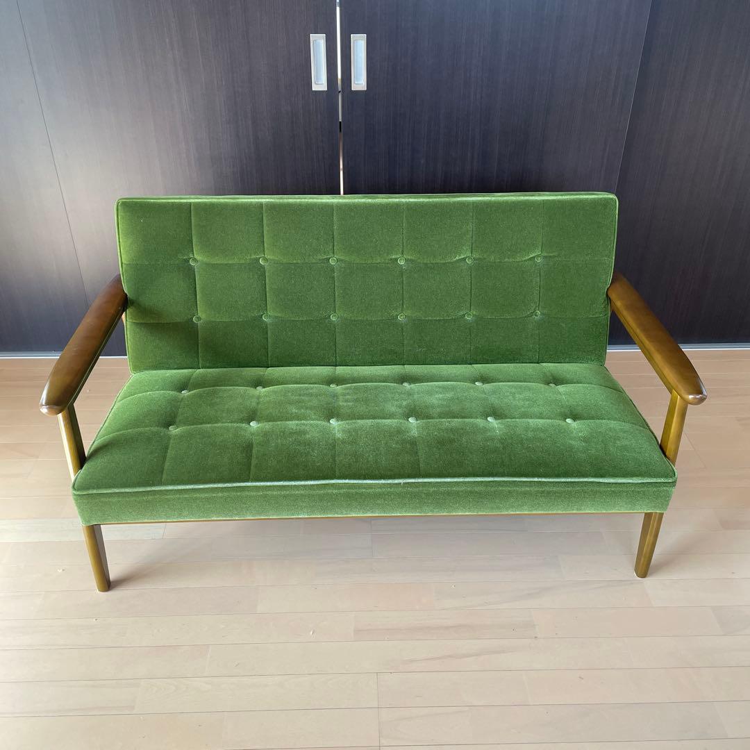 カリモク60　Kチェア2シーター