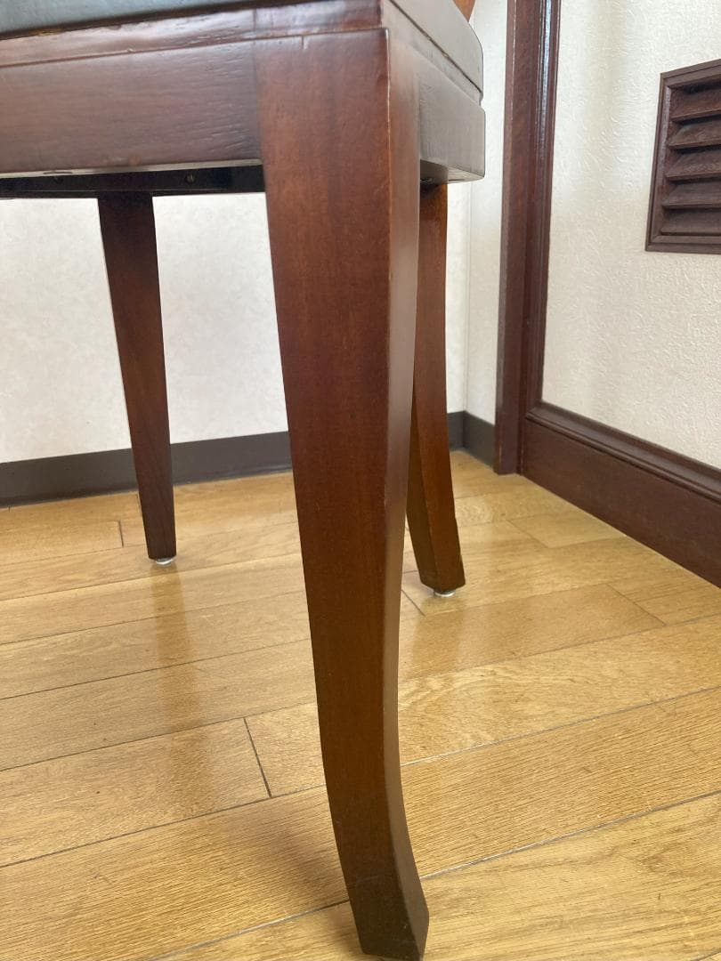 クラシック木製チェア ダークブラウン