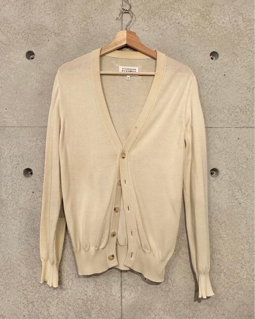 マルジェラ エルボーパッチ カーディガン Maison Margiela