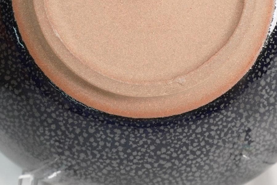 鎌田幸二 油滴輪花鉢