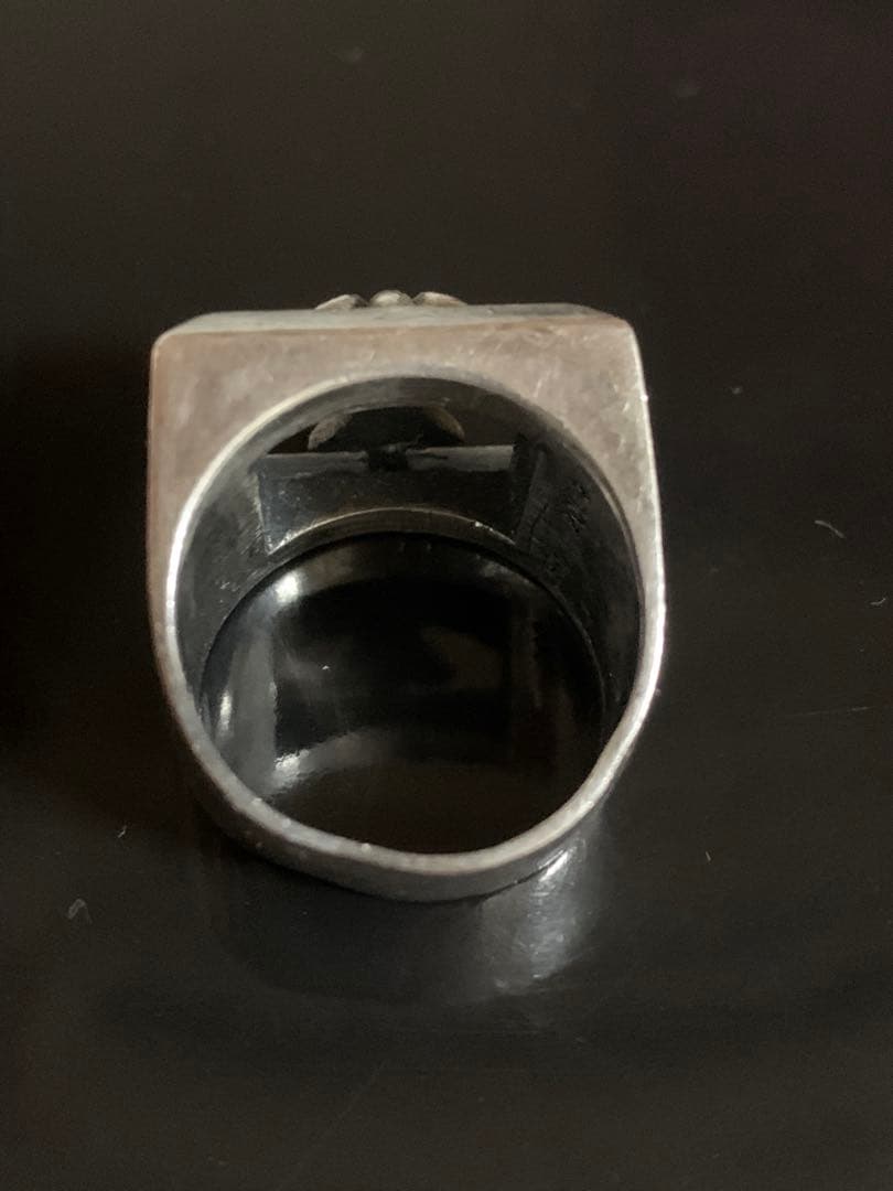 クロムハーツ　レターブロック CHプラス リング　25号