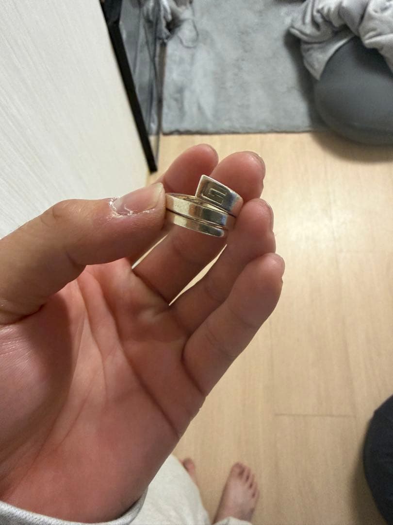 さ*き様 GUCCI シルバー925リング　指輪