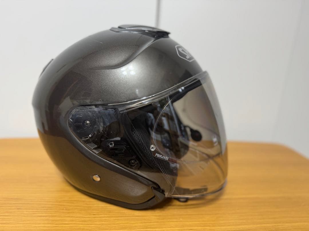 SHOEI J-Cruise ジェットヘルメット　cardo4+(難あり)取付