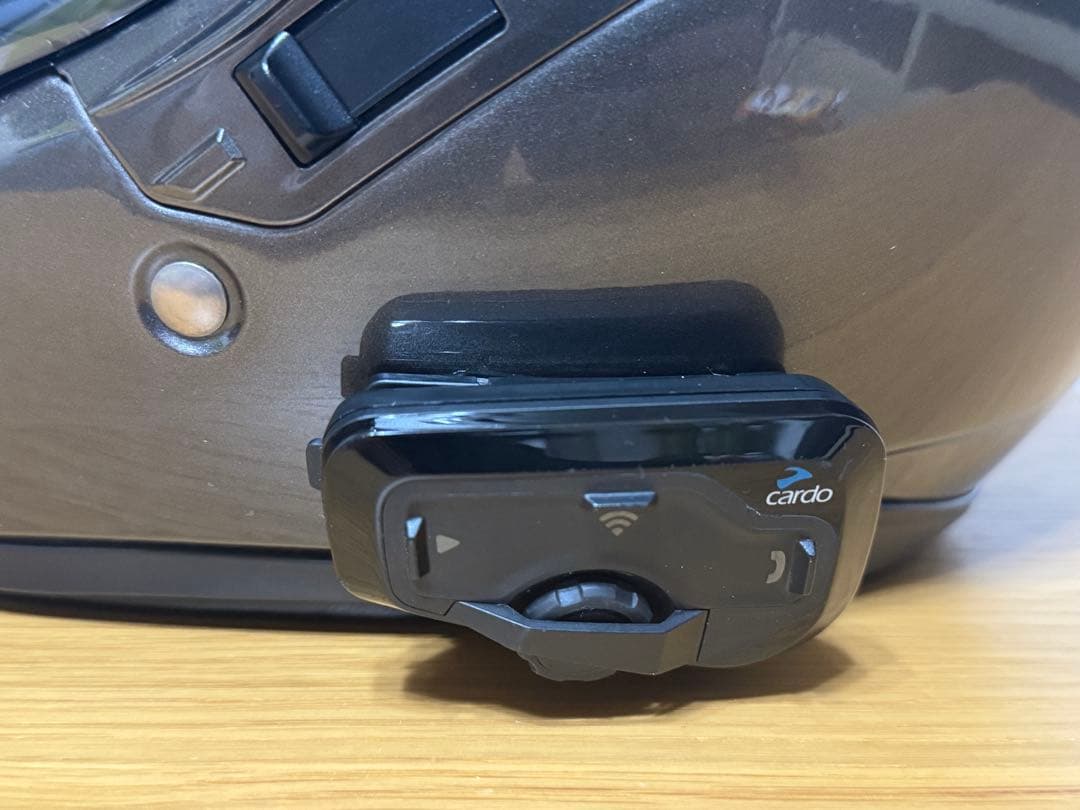 SHOEI J-Cruise ジェットヘルメット　cardo4+(難あり)取付