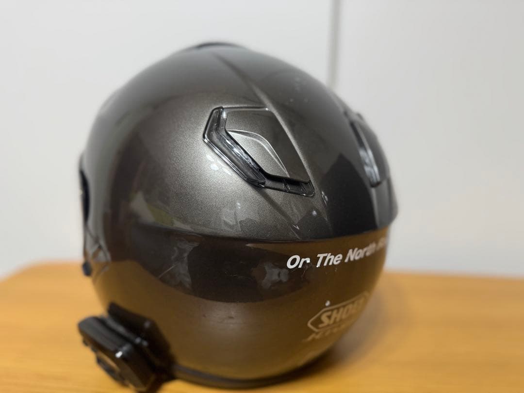 SHOEI J-Cruise ジェットヘルメット　cardo4+(難あり)取付