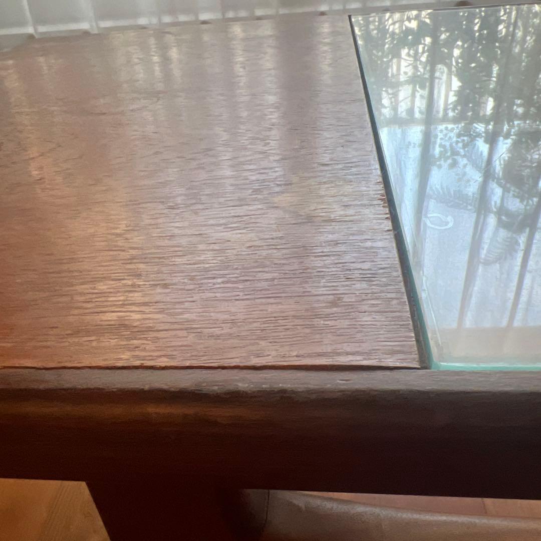 G-plan木製ガラスローテーブル 中型