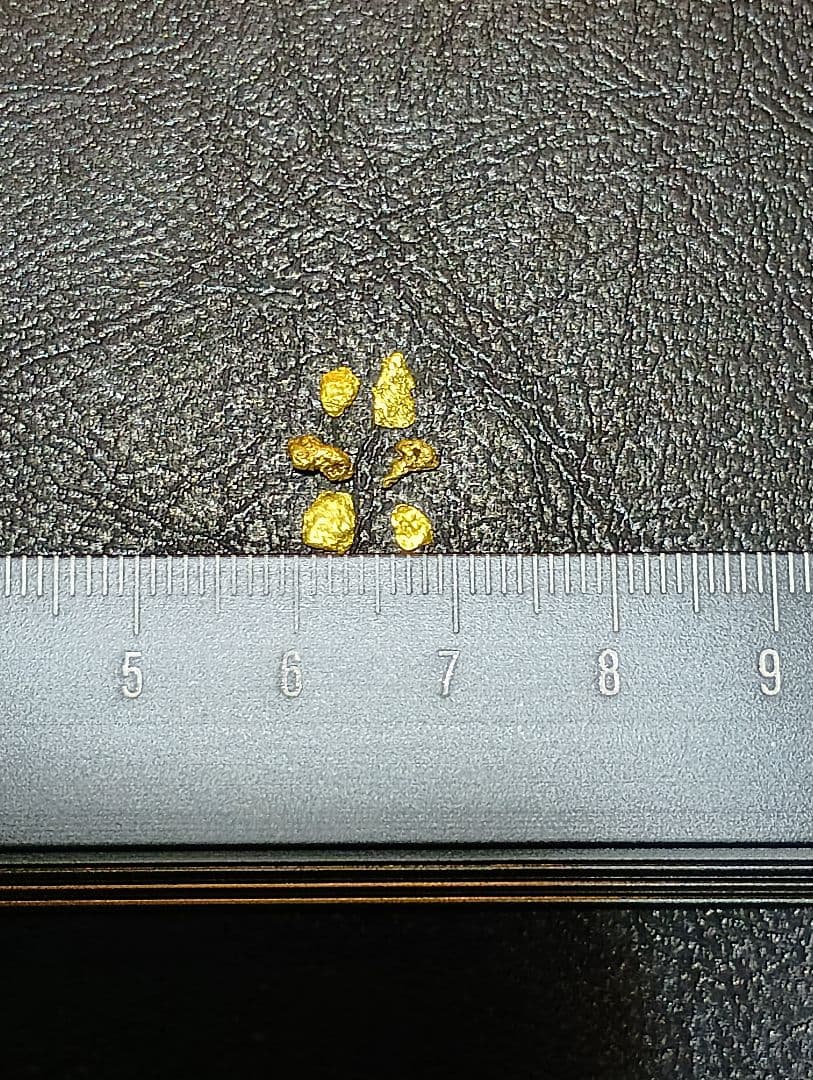 自然採取 金粒（粒状・不定形）観賞・資料用