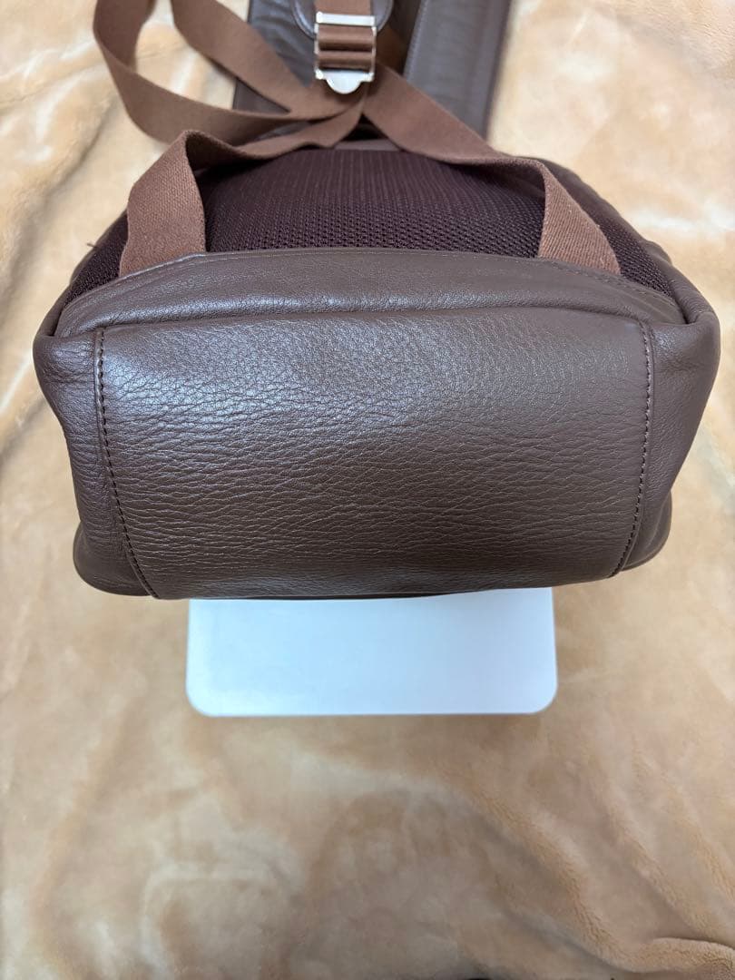 【ch!iii】 LEATHERバックパック　ブラウン