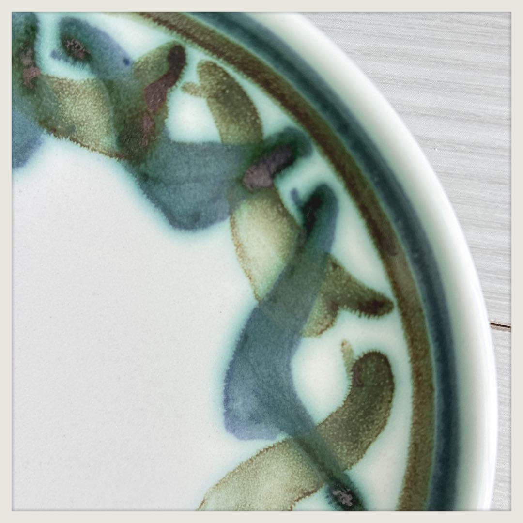 英国ヴィンテージ　RyePottery Wally Coll作　小鳥小皿x6枚組