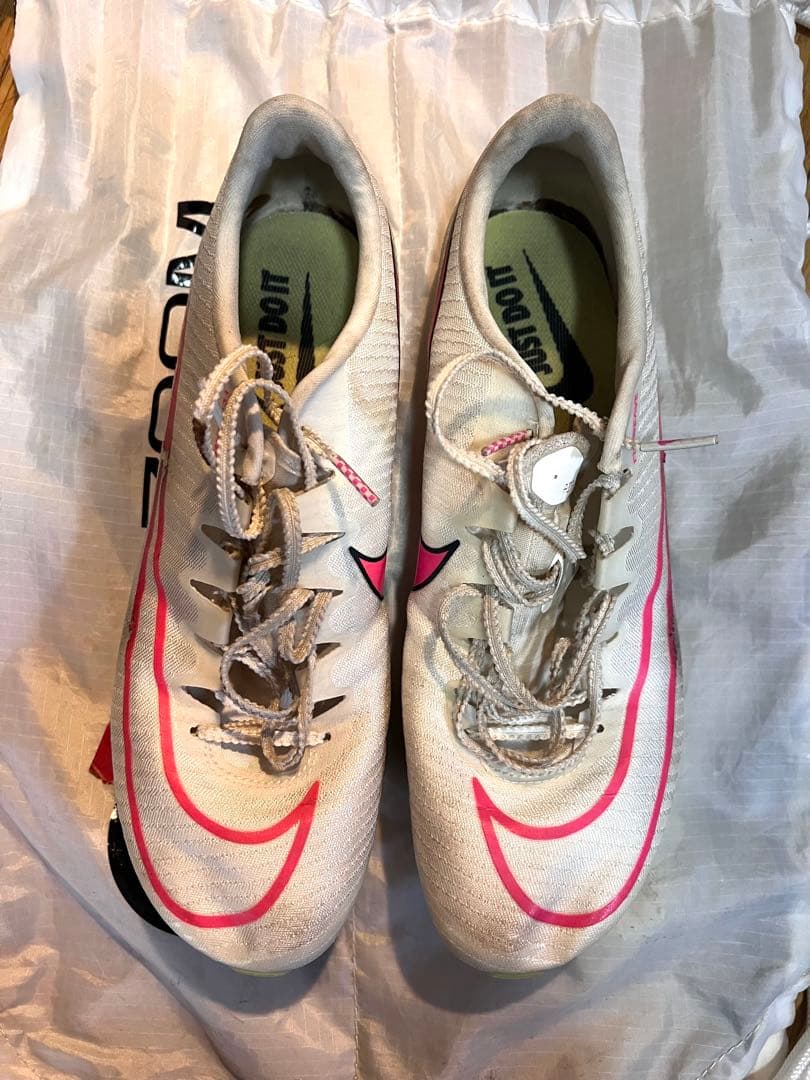 ナイキ エア ズーム マックスフライ セイル フィアスピンク 26cm