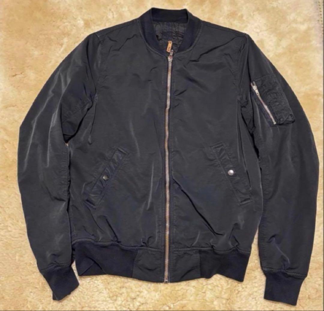 リックオウエンス　ma-1 drkshdw ボンバージャケット