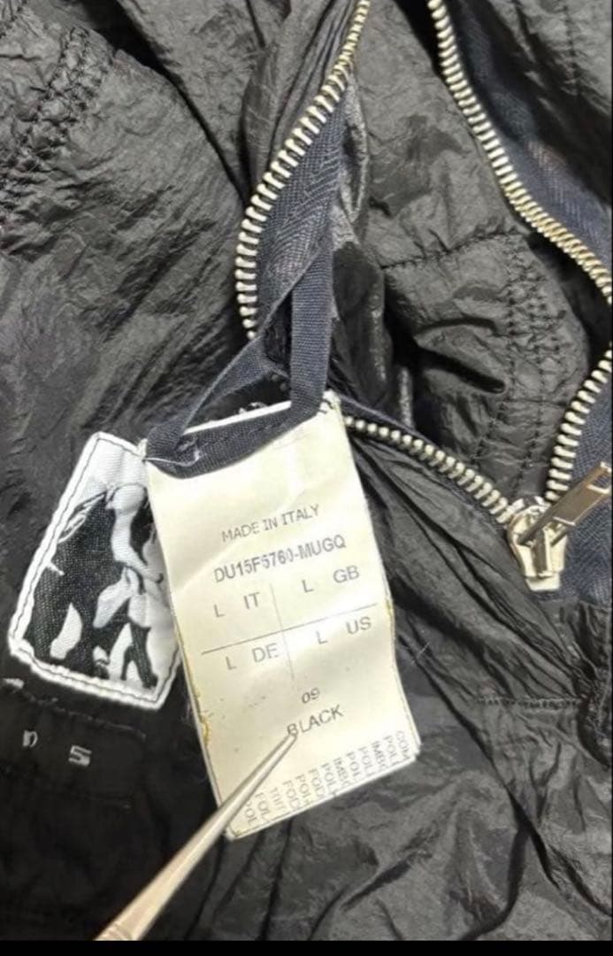 リックオウエンス　ma-1 drkshdw ボンバージャケット