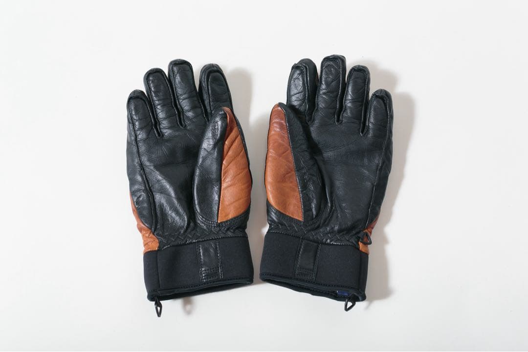 HESTRA インナー外せる　レザーグローブ　9