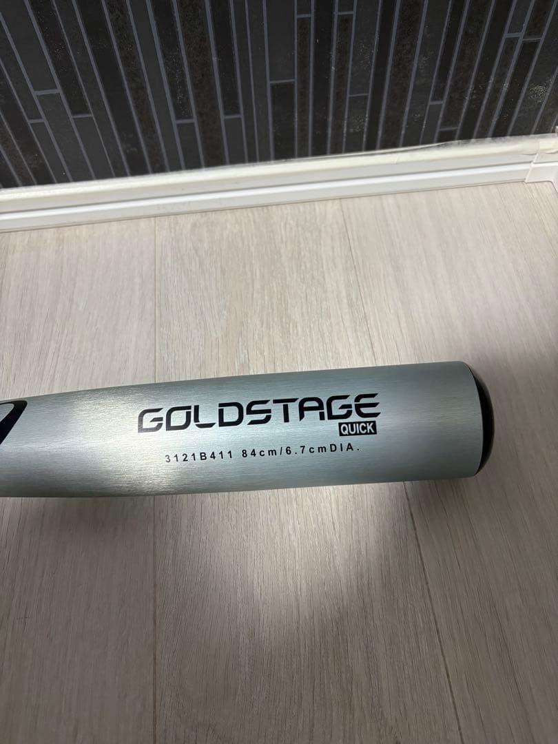 アシックス　ゴールドステージ　軟式バット　クイック　野球　3121B411