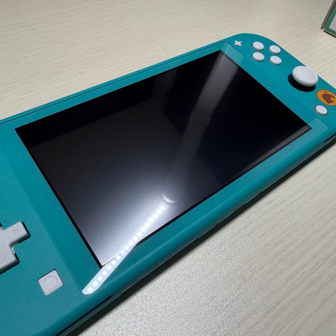 Nintendo SwitchLiteどうぶつの森デザイン【125GB SD付】