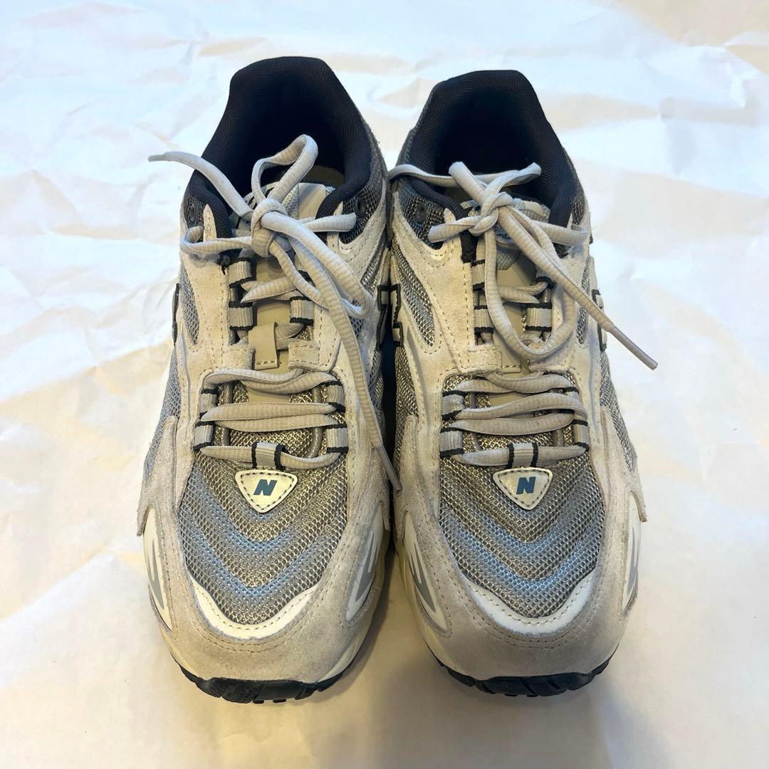 NewBalance ML725CK:White/gray グレー　24.5美品