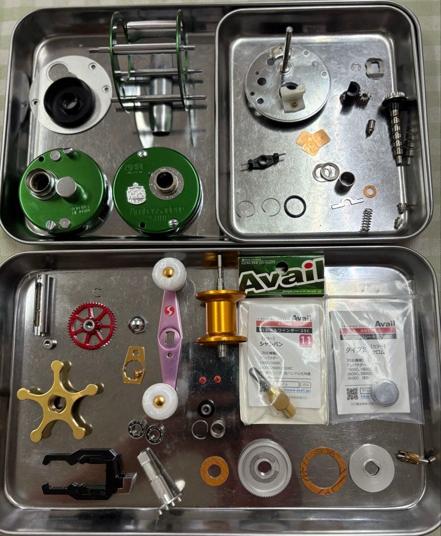 アブガルシア アンバサダー 2500C グリーン カスタム