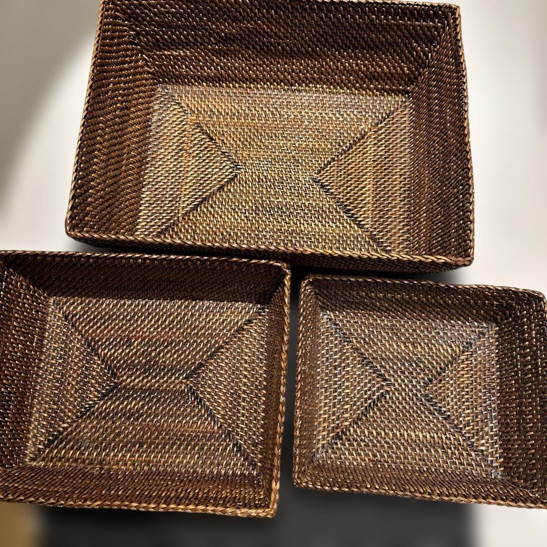 BAOLGI バスケット 3個セット