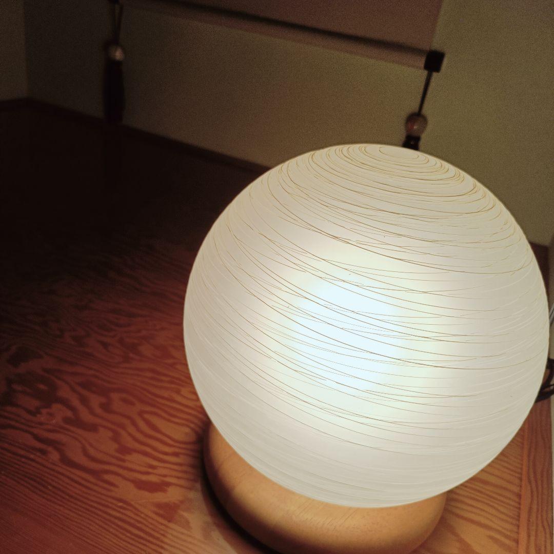 80's-90's yamagiwa ヤマギワ 糸巻きガラス フロアライト