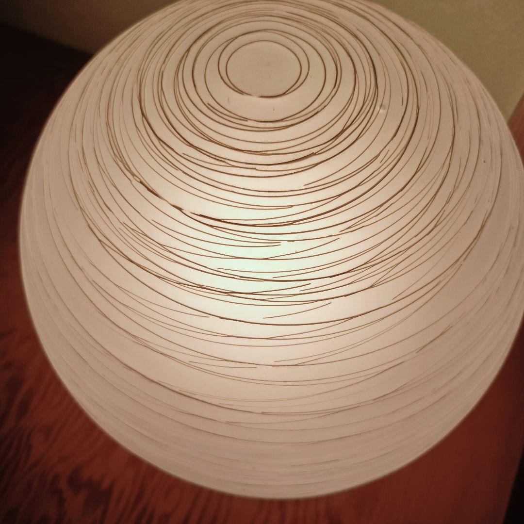 80's-90's yamagiwa ヤマギワ 糸巻きガラス フロアライト