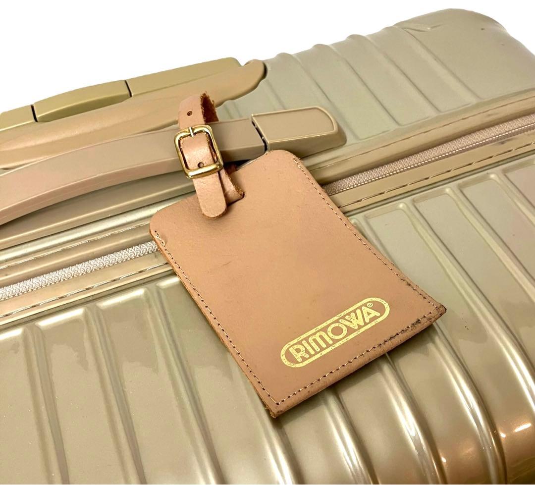 美品 RIMOWA リモワ ユナイテッドアローズ104L ハニーゴールド XL