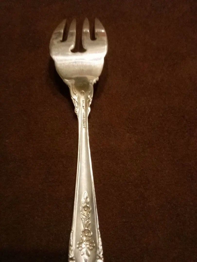 アメリカ シルバーサ—ビスフォーク&スプーン アンティーク