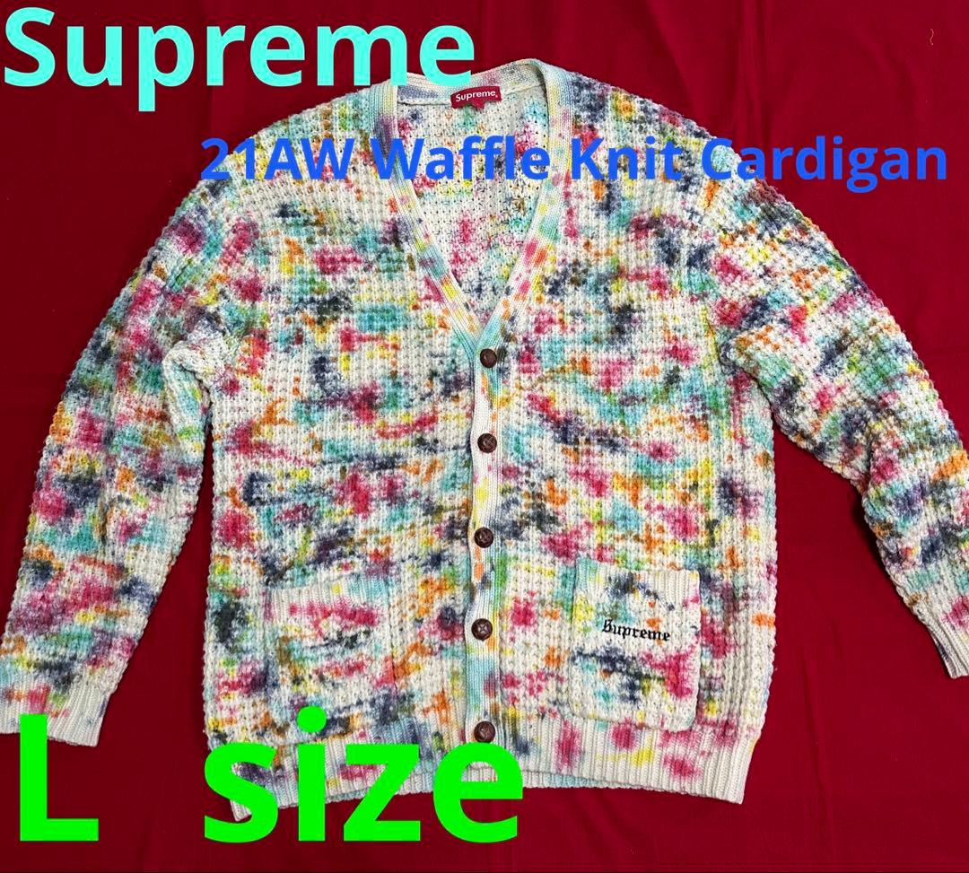 【希少】Supreme カーディガン マルチカラー　Lサイズ