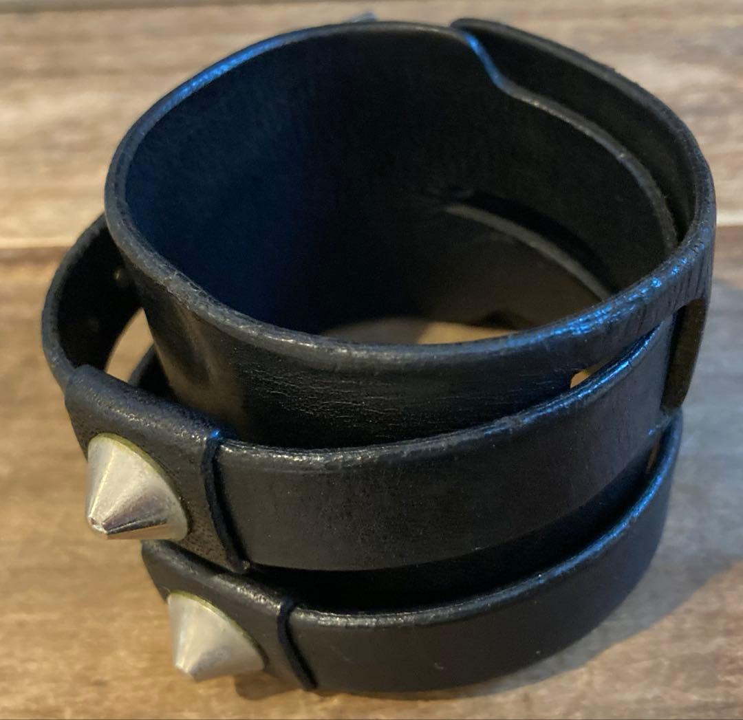 NUMBER (N)INE ナンバーナイン スタッズ ブレスレット バングル