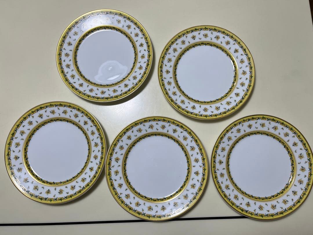 レイノー・リモージュ ブーゲンビリア  皿 5枚セット