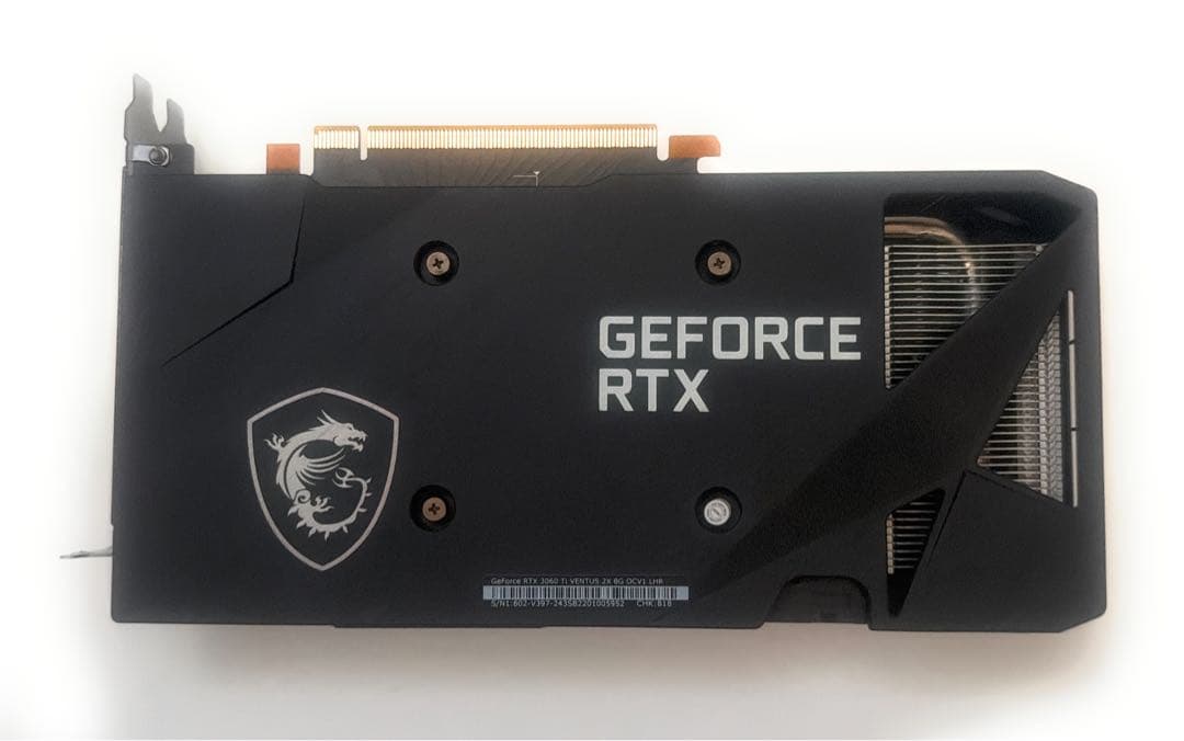 MSI GeForce RTX 3060 Ti 8GB グラフィックボード