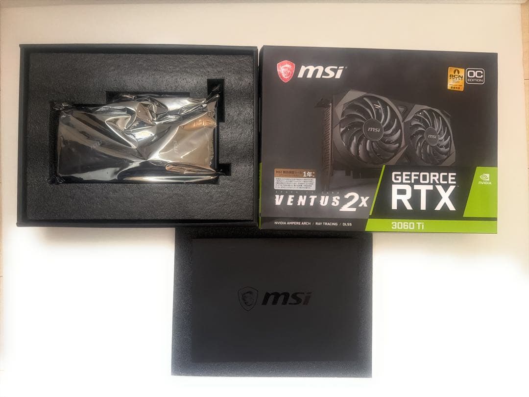 MSI GeForce RTX 3060 Ti 8GB グラフィックボード