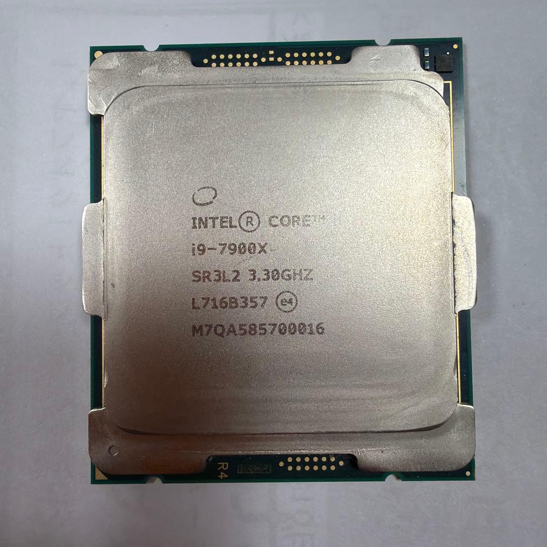 Intel Core i9-7900X CPU 3.30GHz 動作確認済み
