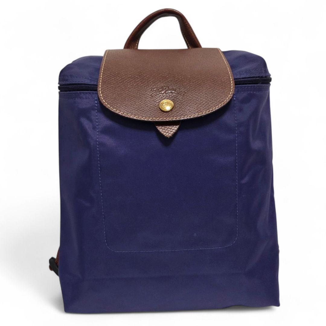 LONGCHAMP ロンシャン プリアージュ リュック ネイビー