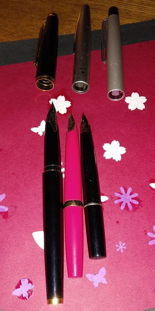 14K ペン先　万年筆3本