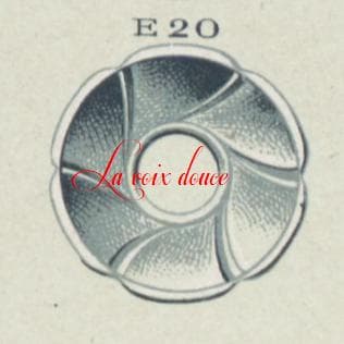 フランスアンティーク　オールドバカラ　ミニシャンデリアシェードA/ランプライト