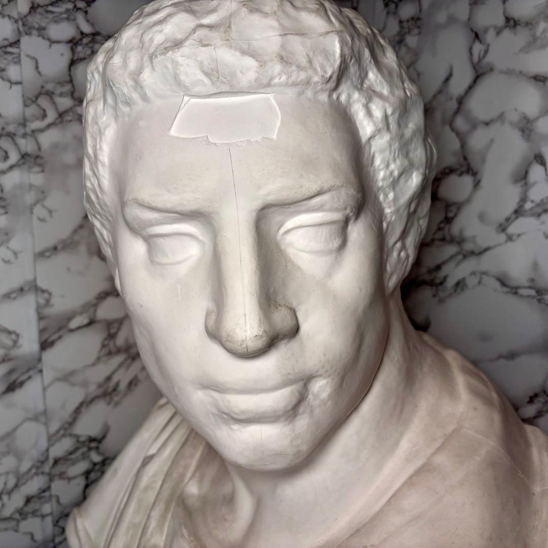 希少　石膏像　ブルータス　胸像　デッサン　特大