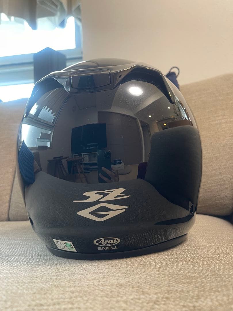 【ほぼ未使用】Arai ヘルメット SZ-G 57,58cm ブラック